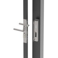 Zestaw zamków 40x40 AISI304 z elektrom. zamek B1/18