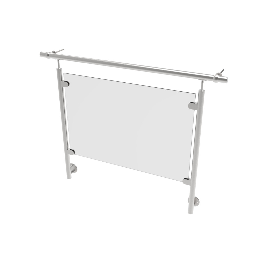 Okno francuskie AISI304, 110x75/10,76