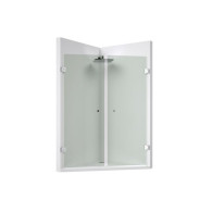 Okucia - Drzwi skrzydłowe do kabiny prysznicowej