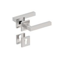 Uchwyt z etykietą - para, AISI 304, K320