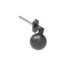 Kula stała - 1 szt. AISI 304, K320,