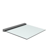 Przeszklony daszek z profilu aluminiowego