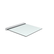 Przeszklony daszek z profilu aluminiowego