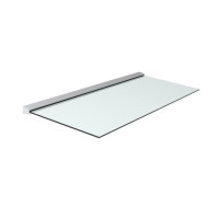 Przeszklony daszek z profilu aluminiowego