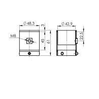 Uchwyt na szklankę - obrotowy
