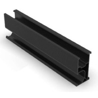 Aluminiowy profil montażowy R52-5000 czarny