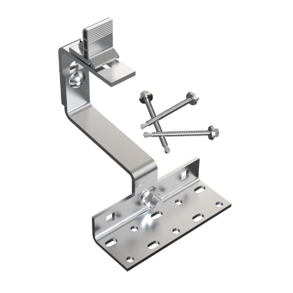 Hak dachowy 2x dachówka przesuwna ceramiczna/betonowa