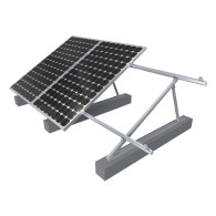 Zestaw 1x5 - statyw metalowy dach 25°