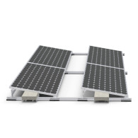 Zestaw na dach płaski 2x2 wschód/zachód - PRO S 15°