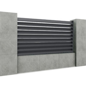Aluminiowe ogrodzenia żaluzjowe