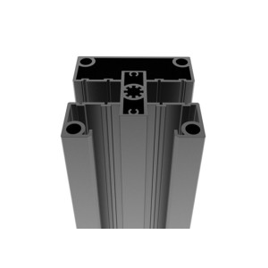 Słupki aluminiowe 80x80 mm