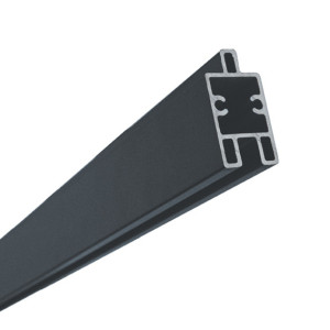 Lamela model 20 pełna do ogrodzeń i bram aluminiowych