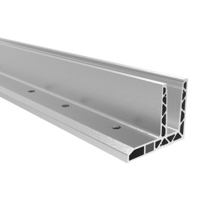 Profil kotwiący górny kątowy L model 0018 FLEX/FIX z regulacją szkła