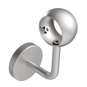 Uchwyty do poręczy ścienne zaokrąglone