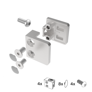 Kwadratowe mocowania osiowe model 29