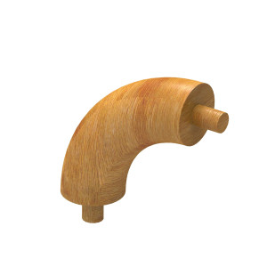 poręcz kolanowa 90° okrągła