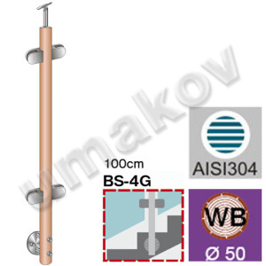 Balustrady drewniane - do schodów