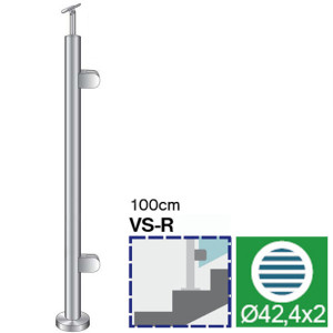 Nerezové stĺpiky - do schodów