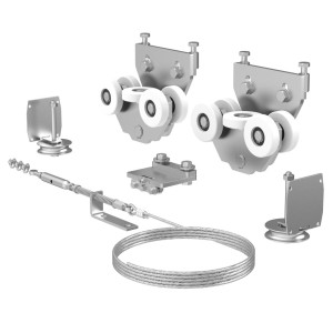 Zestawy teleskopowe do bram samonośnych